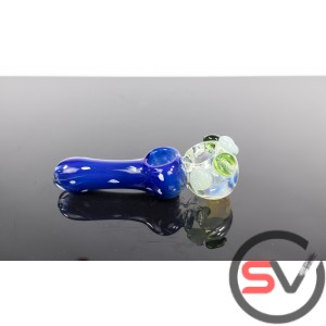 DOUBLE BOWL BUDDING FLOWER HAND PIPE 5inch